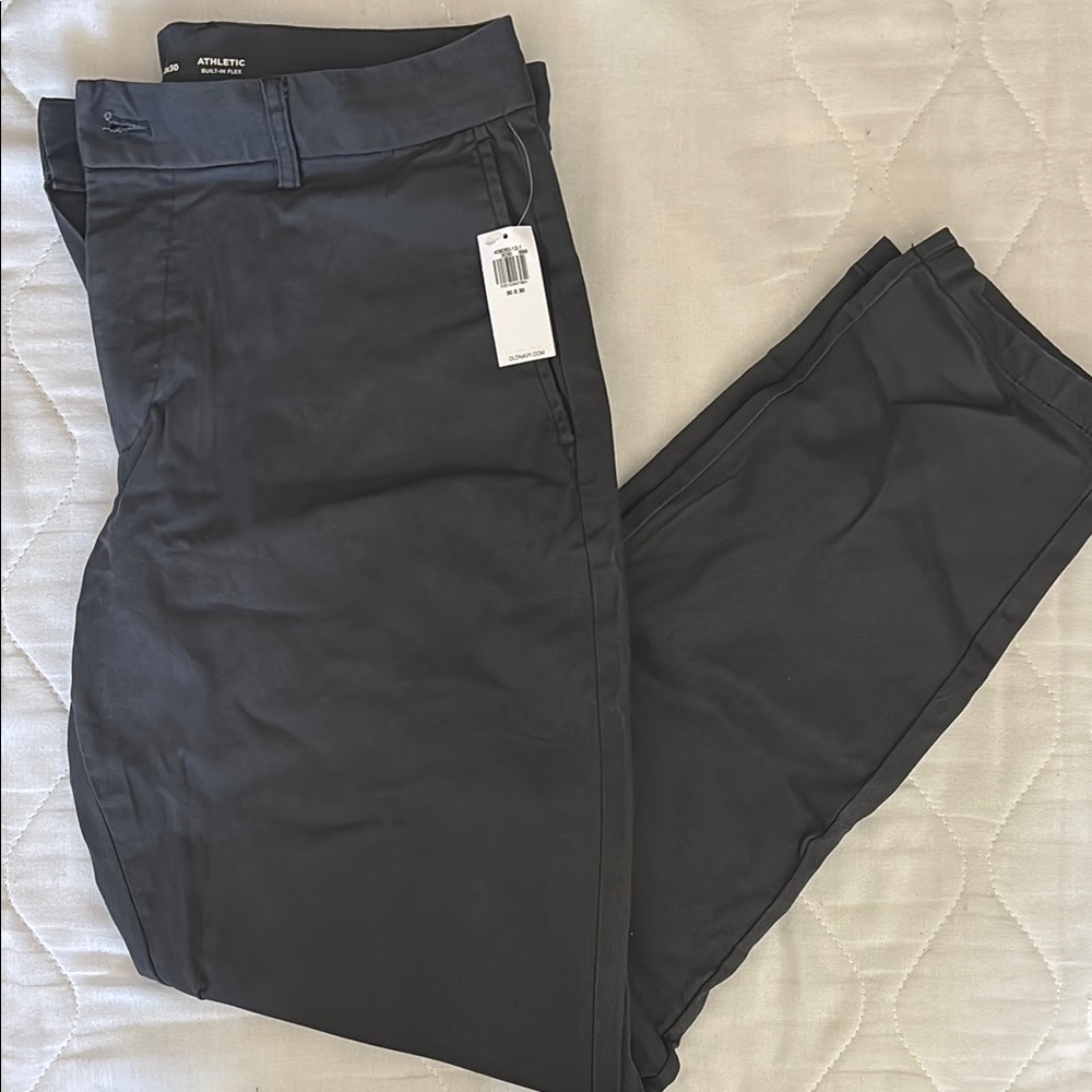 Old Navy Black Chinos Classic Straight Leg
